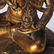 Tibetan Gilt Bronze Guanyin, open Lotus Throne - 9
