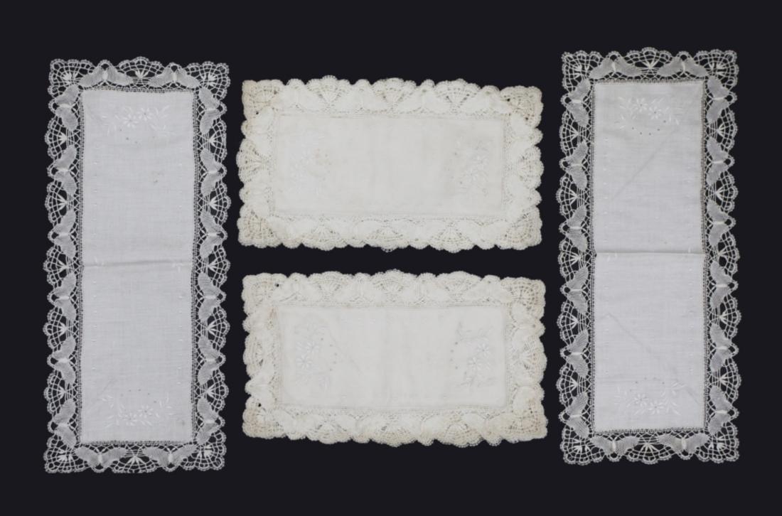 24 Crochet Place Mats, 2 Table Runners (1 of 7)