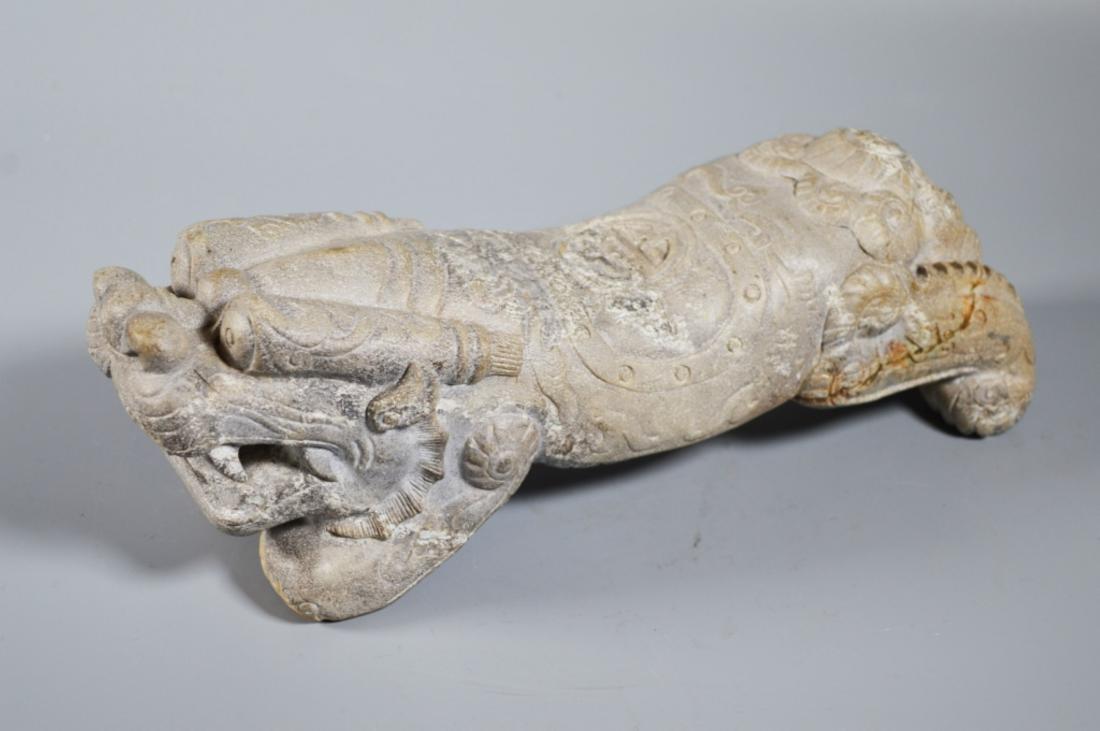 Chinese Carved Stone Mythical Animal (1 of 5)