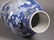 Chinese Qing Dynasty Blue & White Porcelain Vase - 3