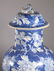 Chinese Qing Dynasty Blue & White Porcelain Vase - 5