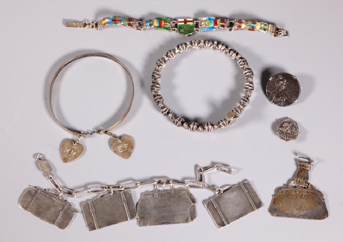 Group of Antique Silver Jewelry; T Foree, Breadner (1 of 11)