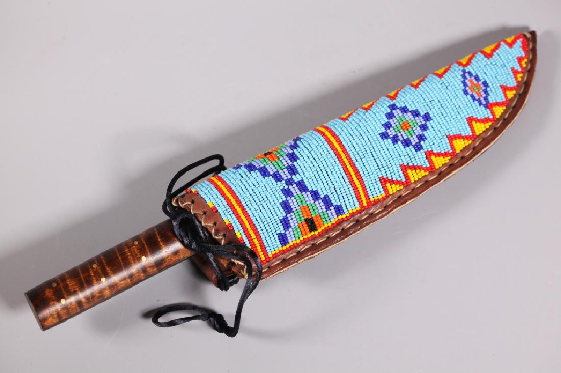 Wrangler DMP Knife; Native American Sheath (1 of 10)