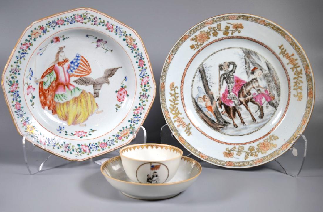 4 Rare Chinese Export Porcelains (1 of 11)
