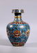 Fine Chinese Cloisonne & Gilt Bronze Vase - 2