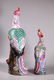 2 Chinese Qing Phoenix Bird Famille Rose Porcelain - 2