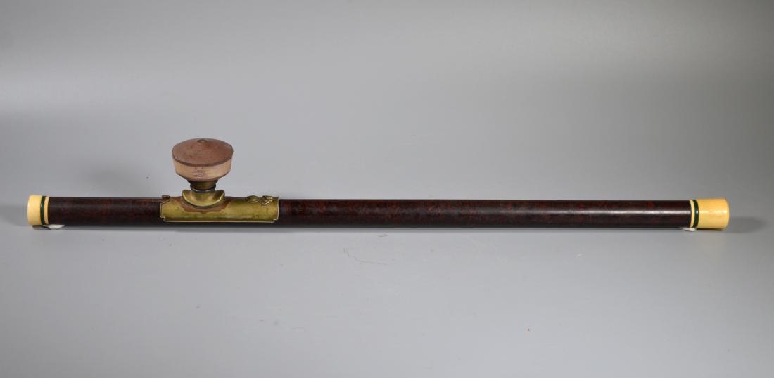 Chinese Opium Pipe Marbelized Lacquer Yixing Bowl (1 of 8)