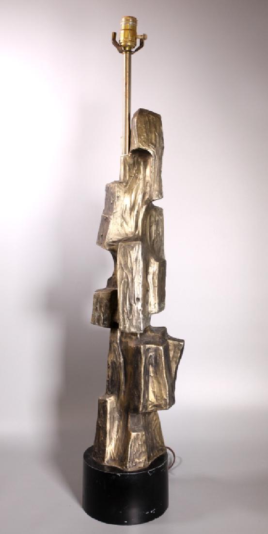 Modernist Maurizio Tempestini Bronzed Lamp (1 of 7)
