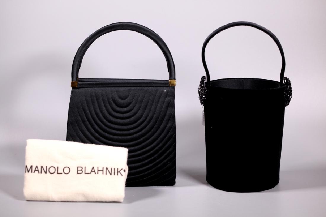 2 Vintage Black Evening Bags; Noriko Maeda (1 of 10)