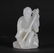 Chinese Carved White Jade Lohan with Double Gourd