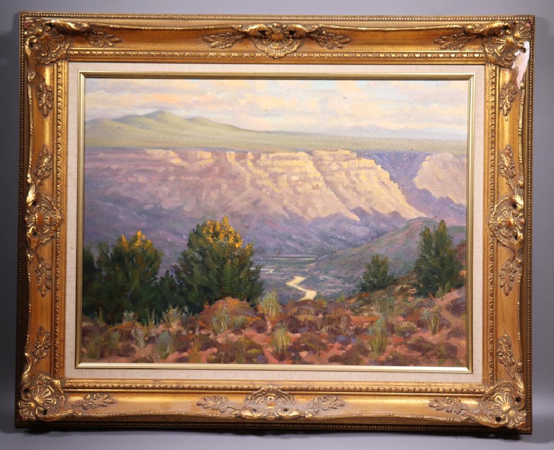 Michael McGuire Rio Grande White Rock Canyon, Oil (1 of 10)