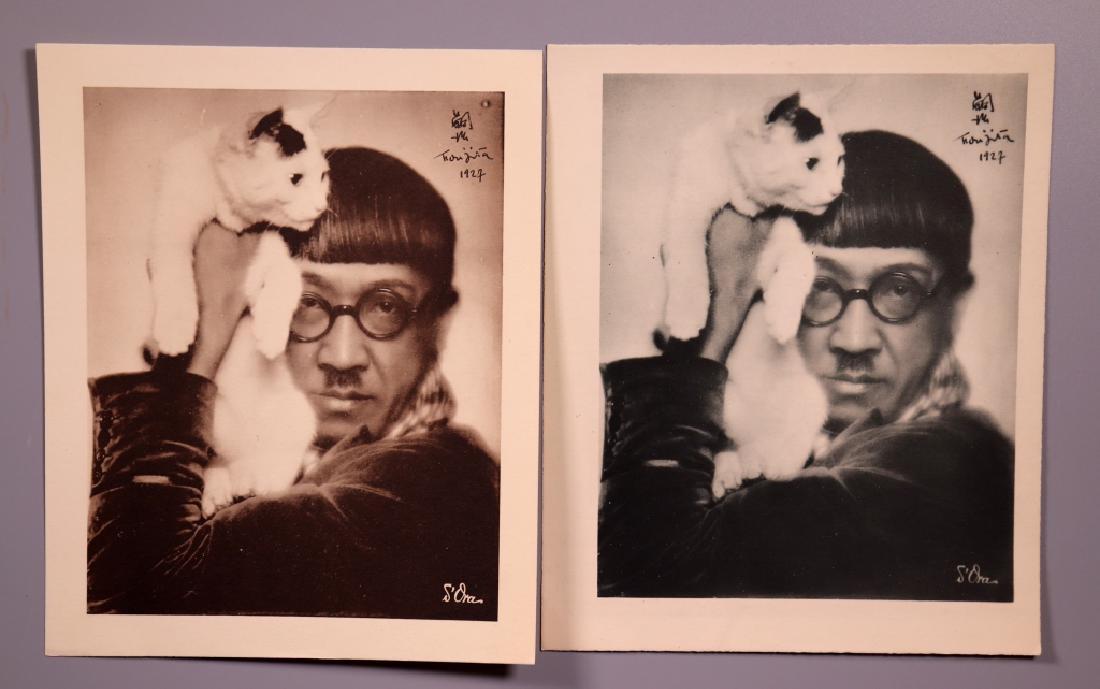 Madame D'Ora; 2 Gravure Photographs Foujita 1927 (1 of 6)
