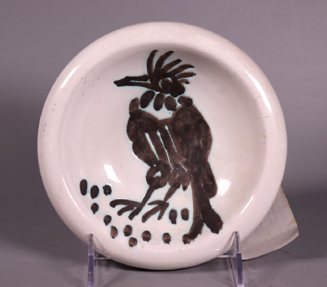 Picasso 1952, Madoura Pottery Bird Plate; 1/500 (1 of 6)
