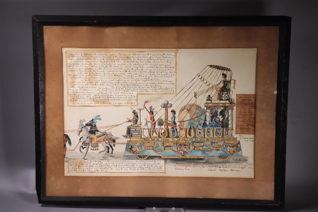 First Prize Design Baltimore Parade Float 1906 (1 of 5)