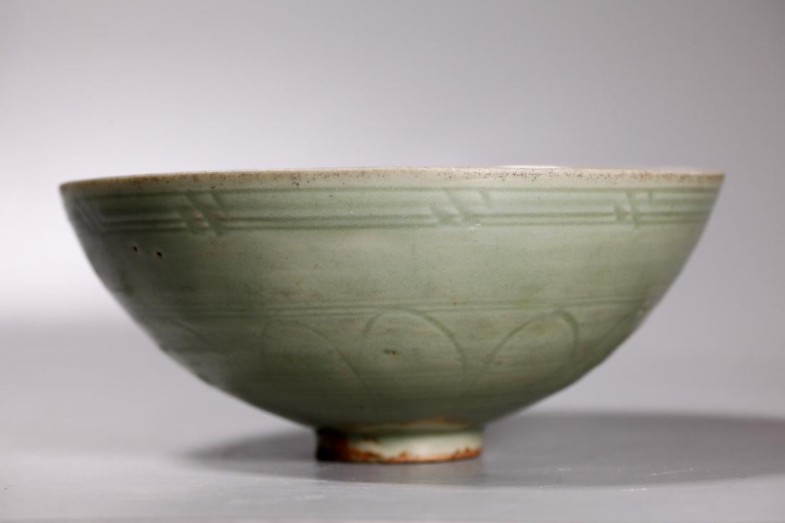 Lg Chinese Ming Longquan Celadon Porcelain Bowl (1 of 7)