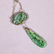 Chinese 19 C Natural apple green Jadeite Pendant - 4
