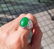 Imperial Natural Green Jadeite & Diamond Ring - 11