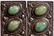 Chinese Qing Silver & Natural Jadeite Belt Buckle - 7
