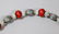 Chinese 19 C Silver Pendant & Bead Necklace - 3