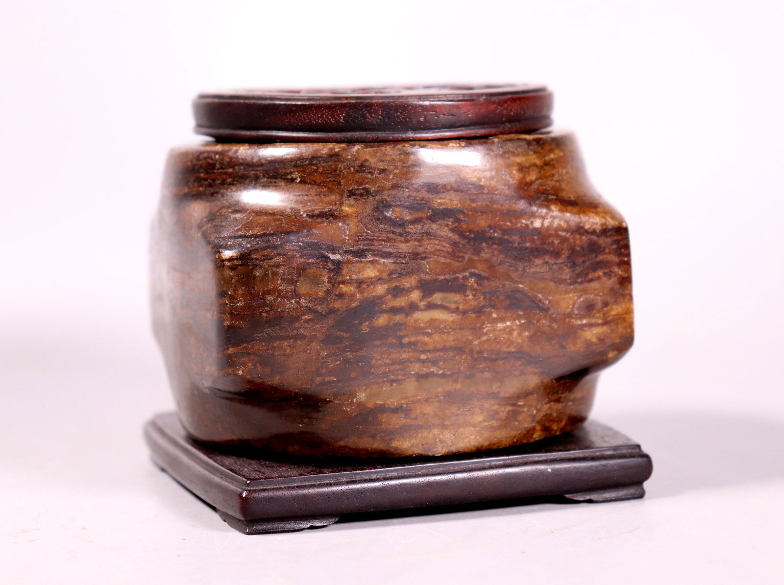 Chinese Archaistic Jade or Hardstone Cong (1 of 7)