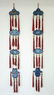 Pr Chinese Early 19C Canton Enamel & Silk Pendants