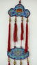 Pr Chinese Early 19C Canton Enamel & Silk Pendants - 3