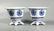 Pr Chinese Sm Qing Blue & White Porcelain Planters - 2