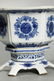 Pr Chinese Sm Qing Blue & White Porcelain Planters - 9