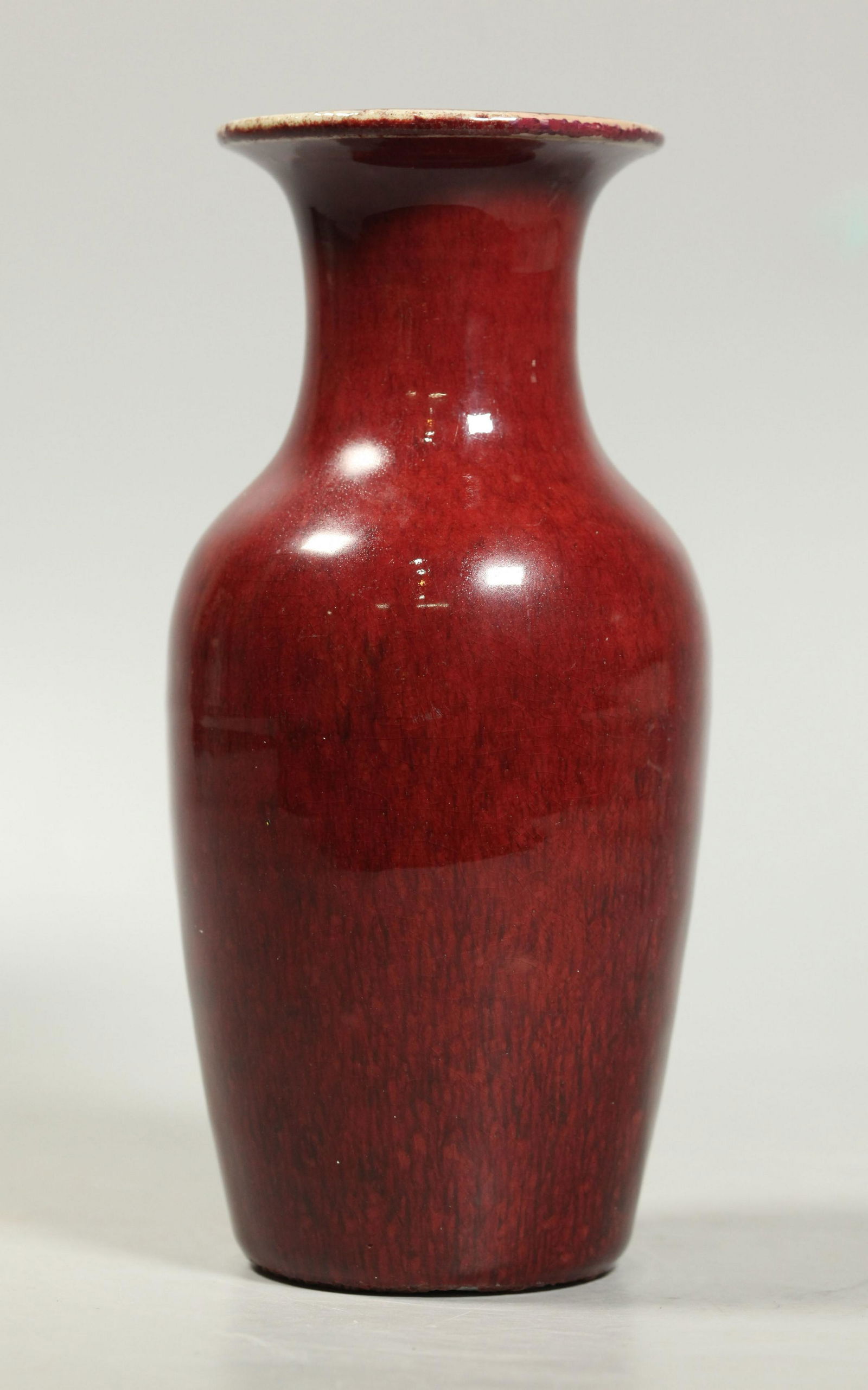 Chinese Small Langyao Crackle Porcelain Vase (1 of 6)