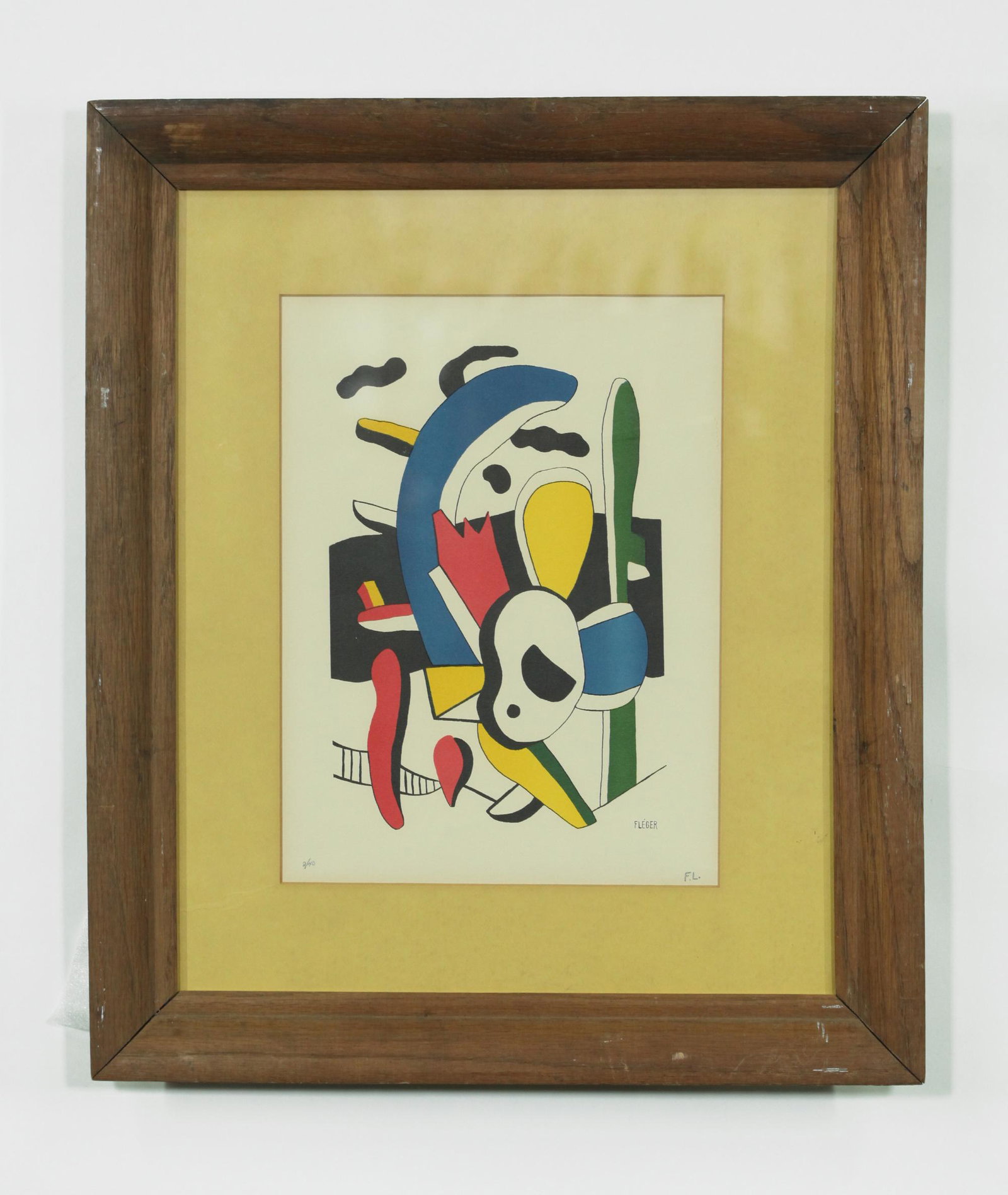 Ferdinand Leger; Abstract Color Lithograph (1 of 6)