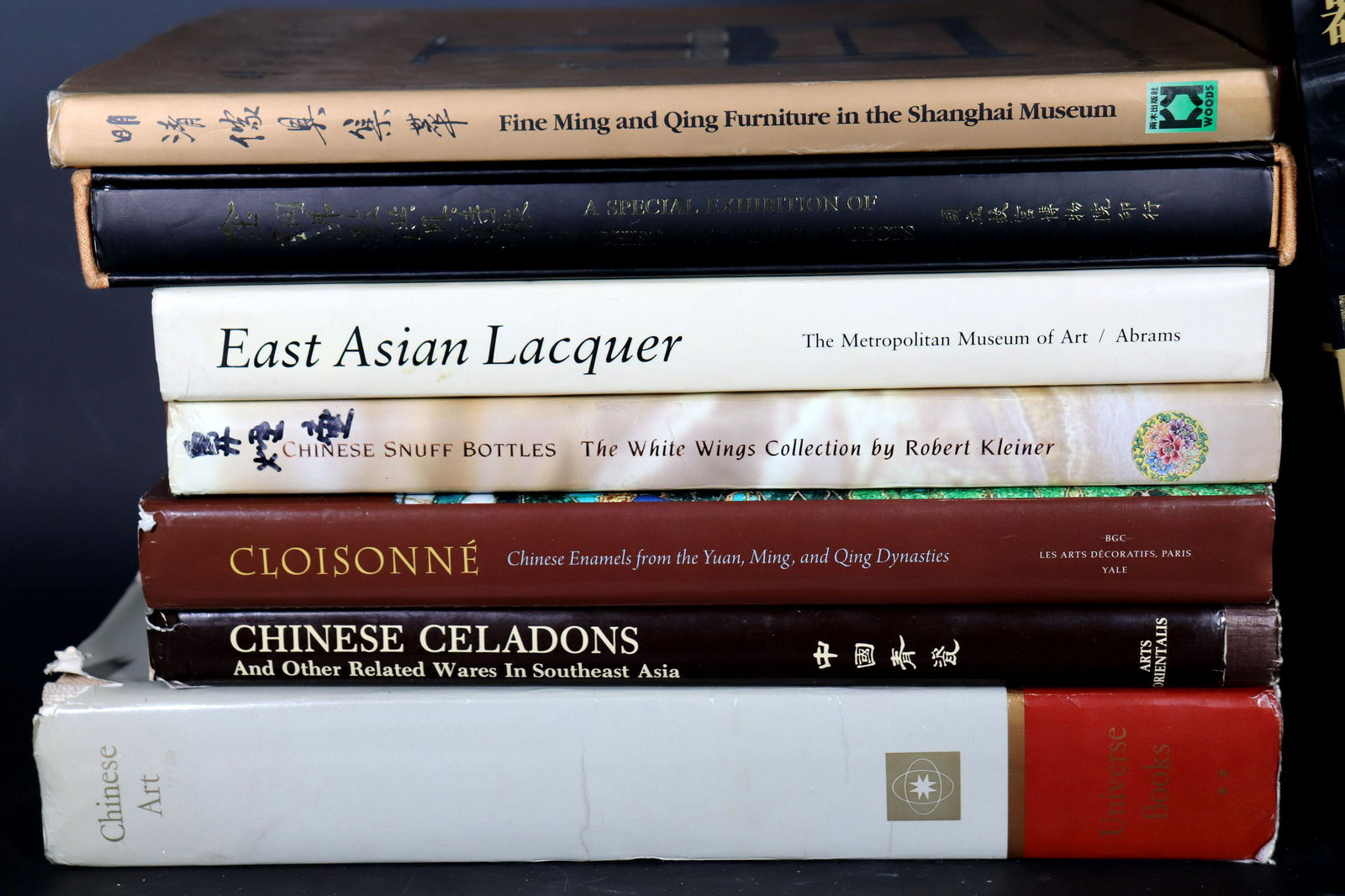 13 Rare Volume Chinese Jades Lacquer Furniture Etc (1 of 8)