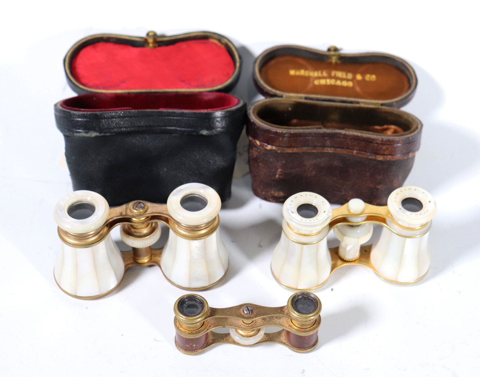 3 Antique Opera Glasses Lemaire Marshall Field & M (1 of 6)