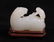 Fine Chinese White Jade Horse & Monkey Toggle - 2