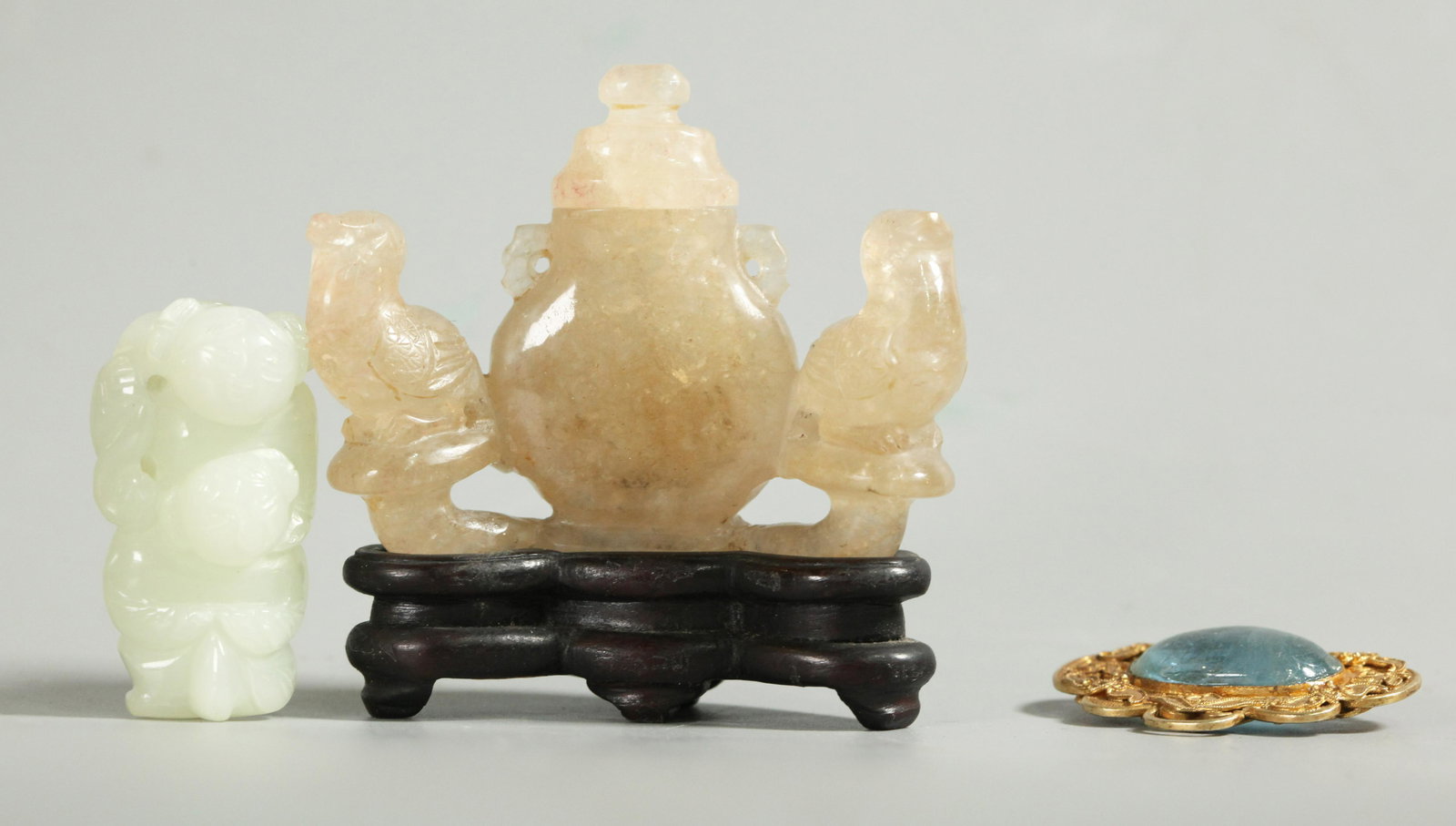 3 Chinese Qing Dynasty Decorations (1 of 6)