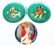 Pair Vallauris Ceramic Plates & Terra Cotta Plaque
