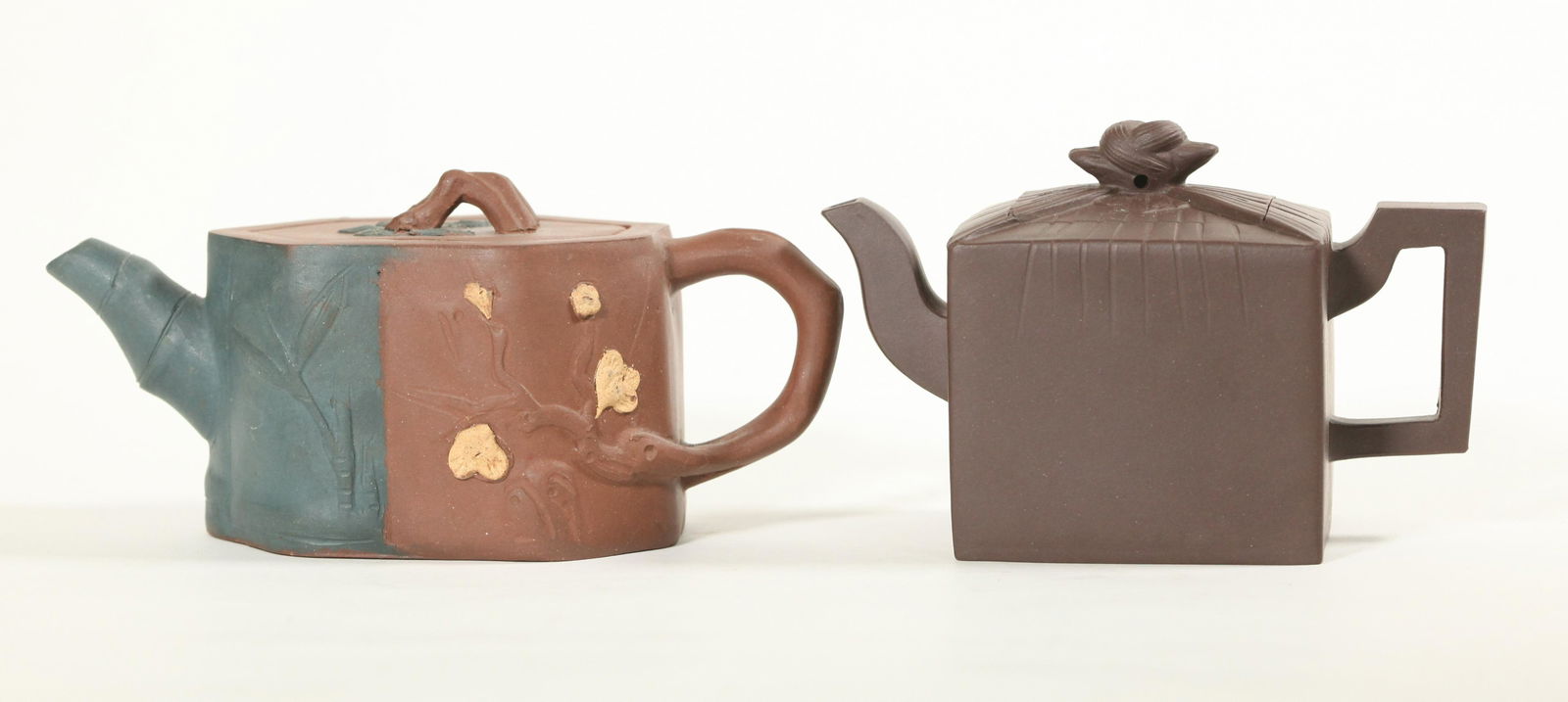 2 Chinese Yixing Teapots; Wrapped, 3 Friends (1 of 7)