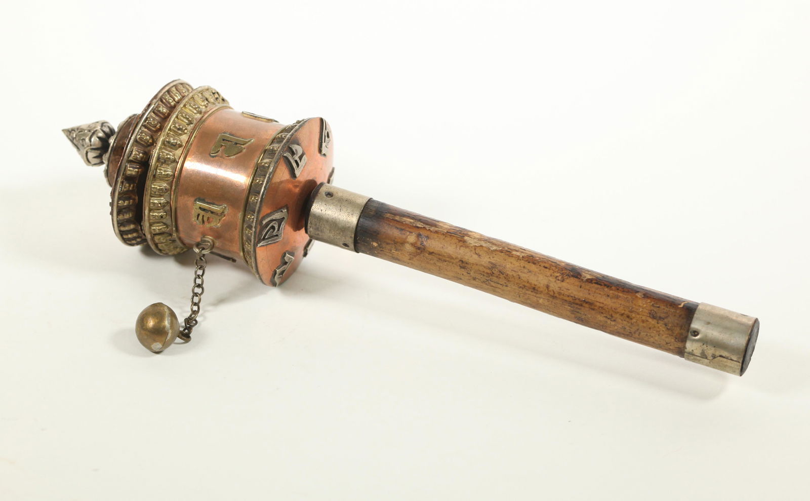 Tibetan Buddhist Revolving Prayer (Mani) Wheel (1 of 5)