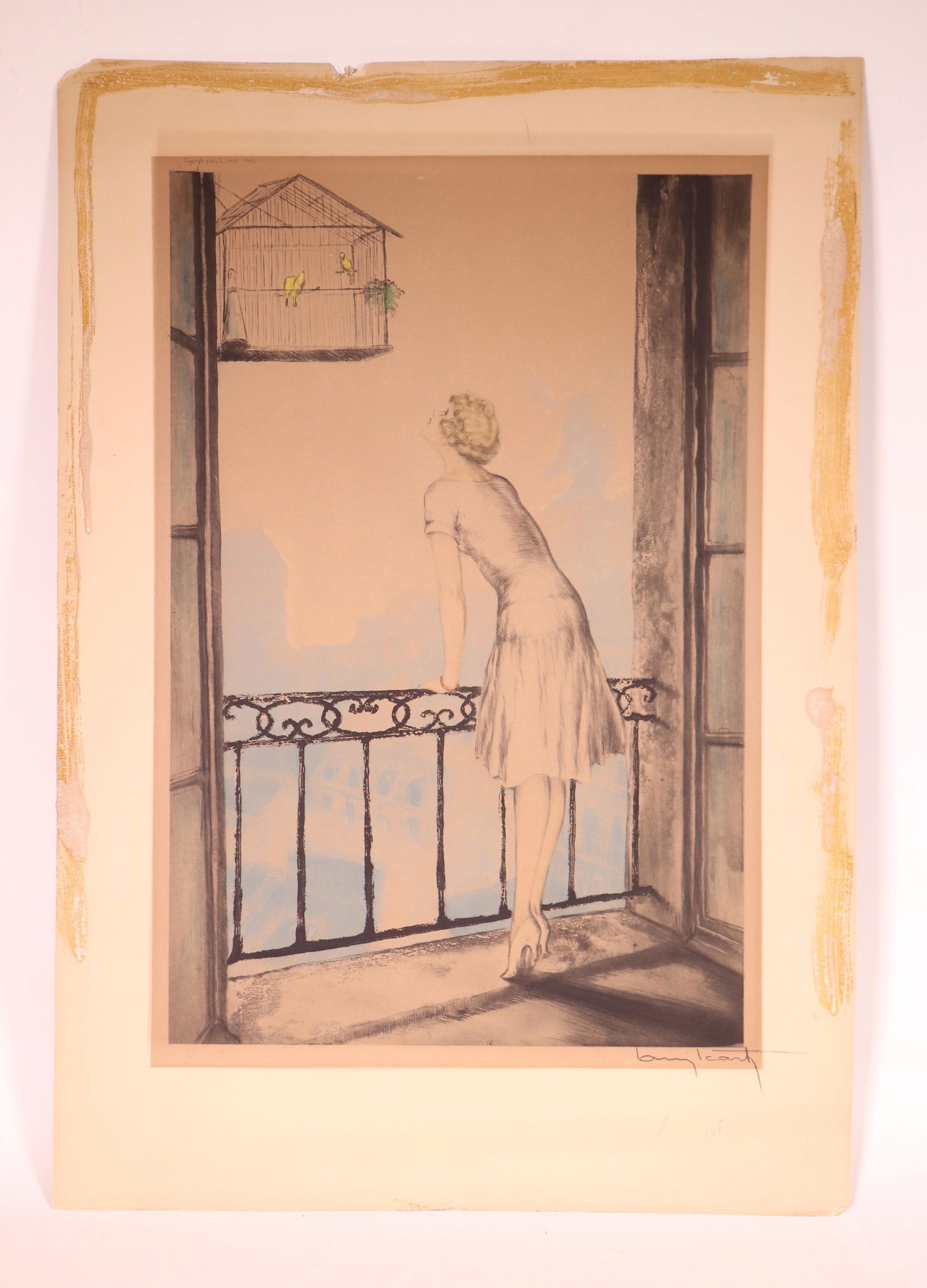 Louis Icart; Montmartre 1928 Etching & Aquatint (1 of 5)