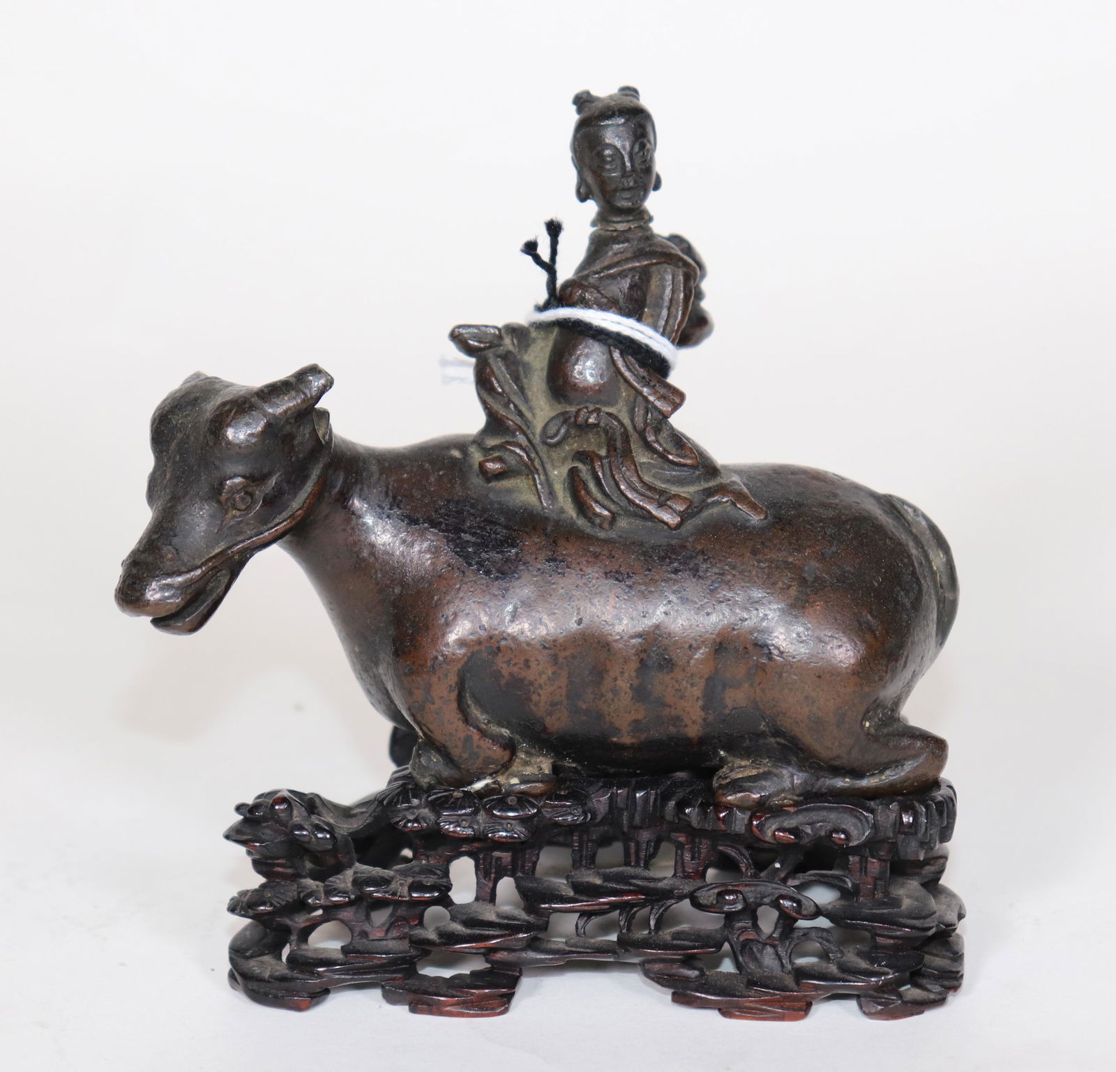 Sotheby's: Chinese Ming Bronze Boy Water Buffalo (1 of 5)