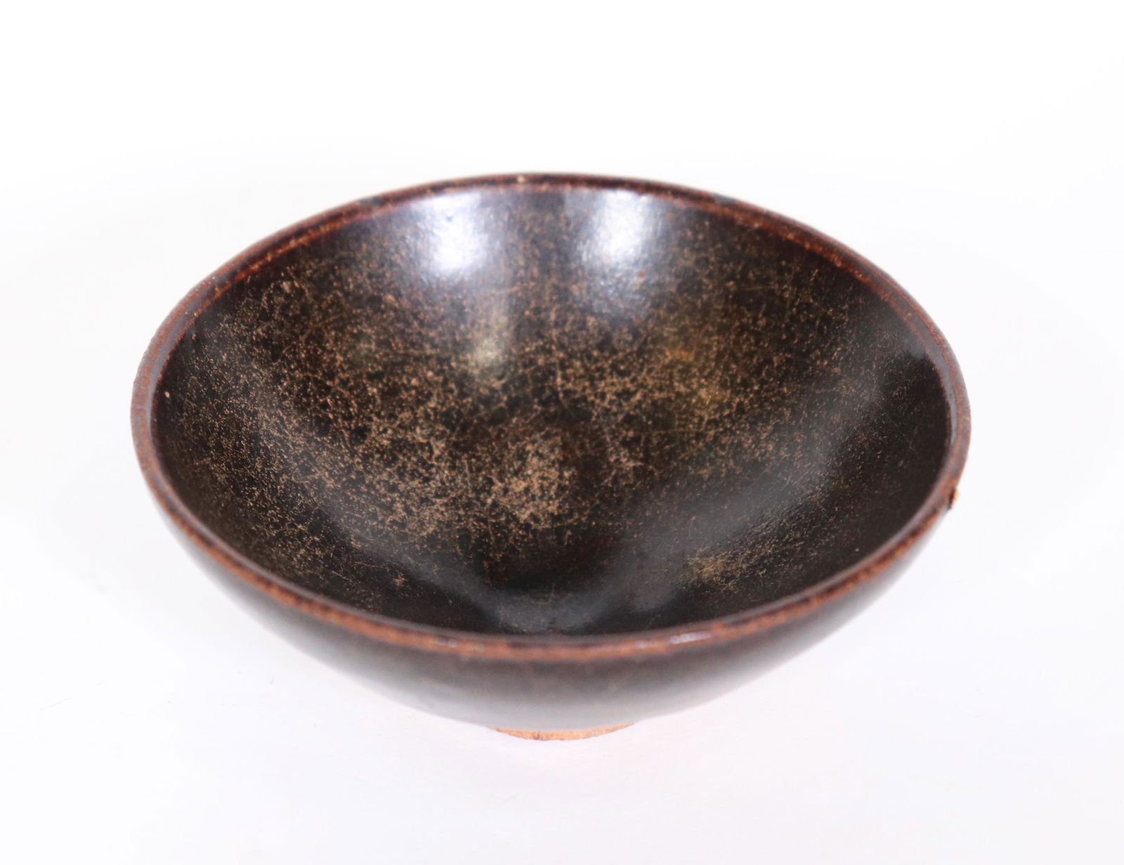 Chinese Jianyao Black Brown Glazed Ceramic Teabowl (1 of 4)