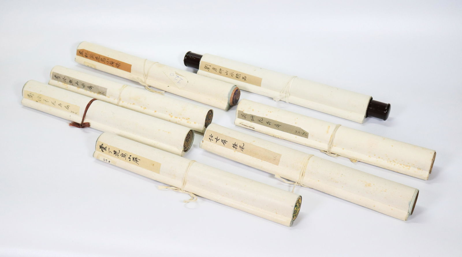 7 Chinese Scroll Paintings (1 of 9)