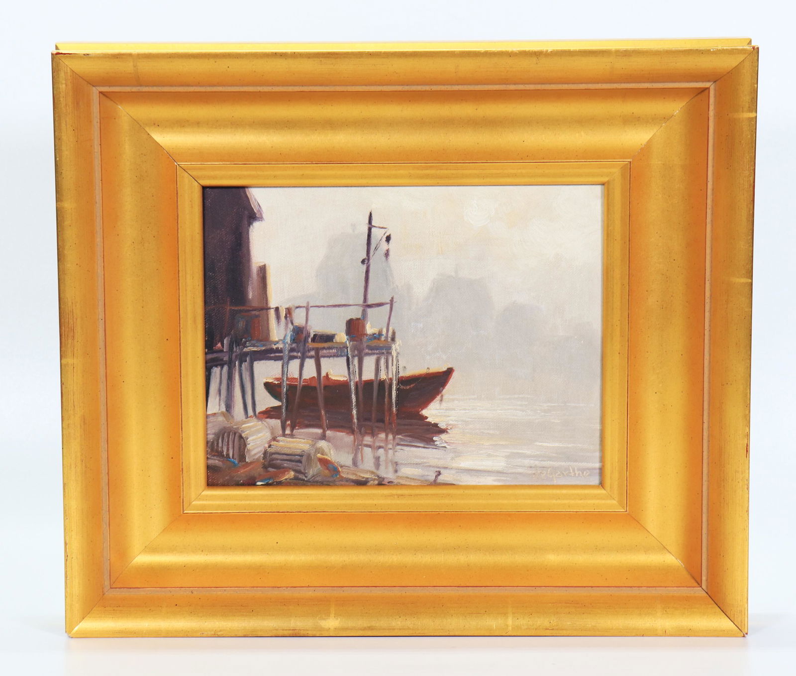 William Edward De Garthe; Fishing Boat; Oil Canvas (1 of 4)