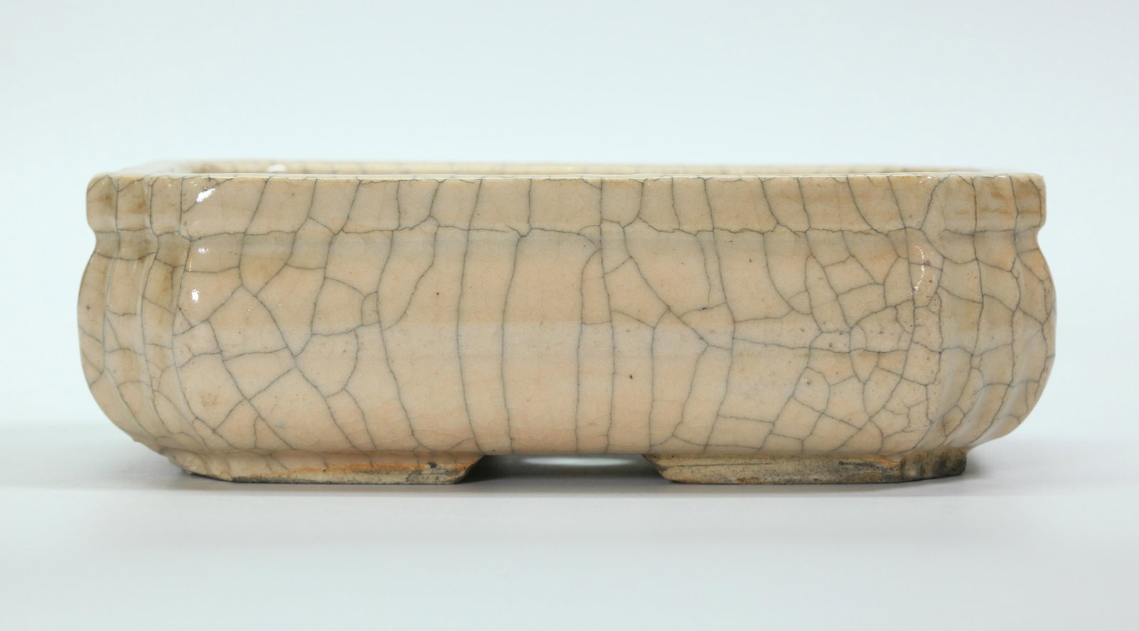 Chinese Cream Crackle Geyao Porcelain Planter (1 of 5)