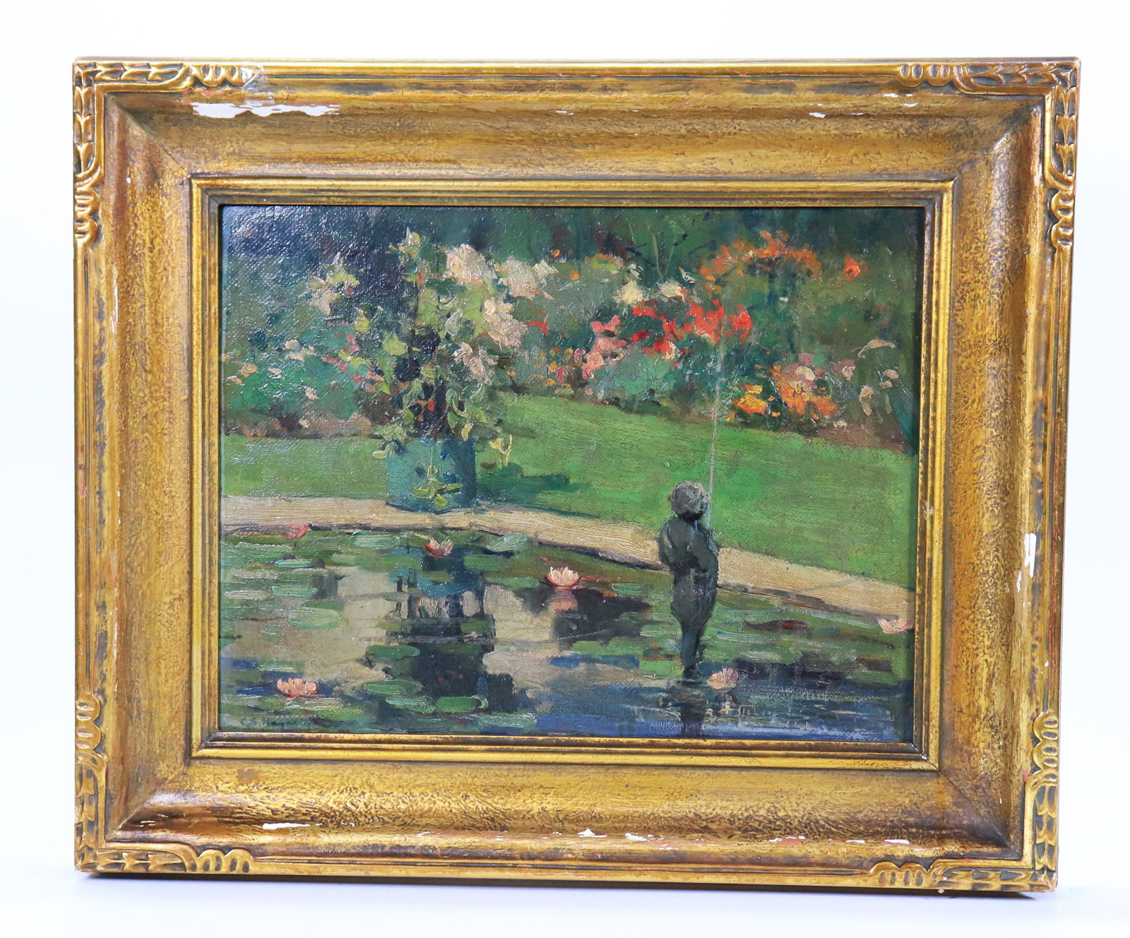 Clara Sophia Hagarty; Double Oil Floral Park Views (1 of 4)