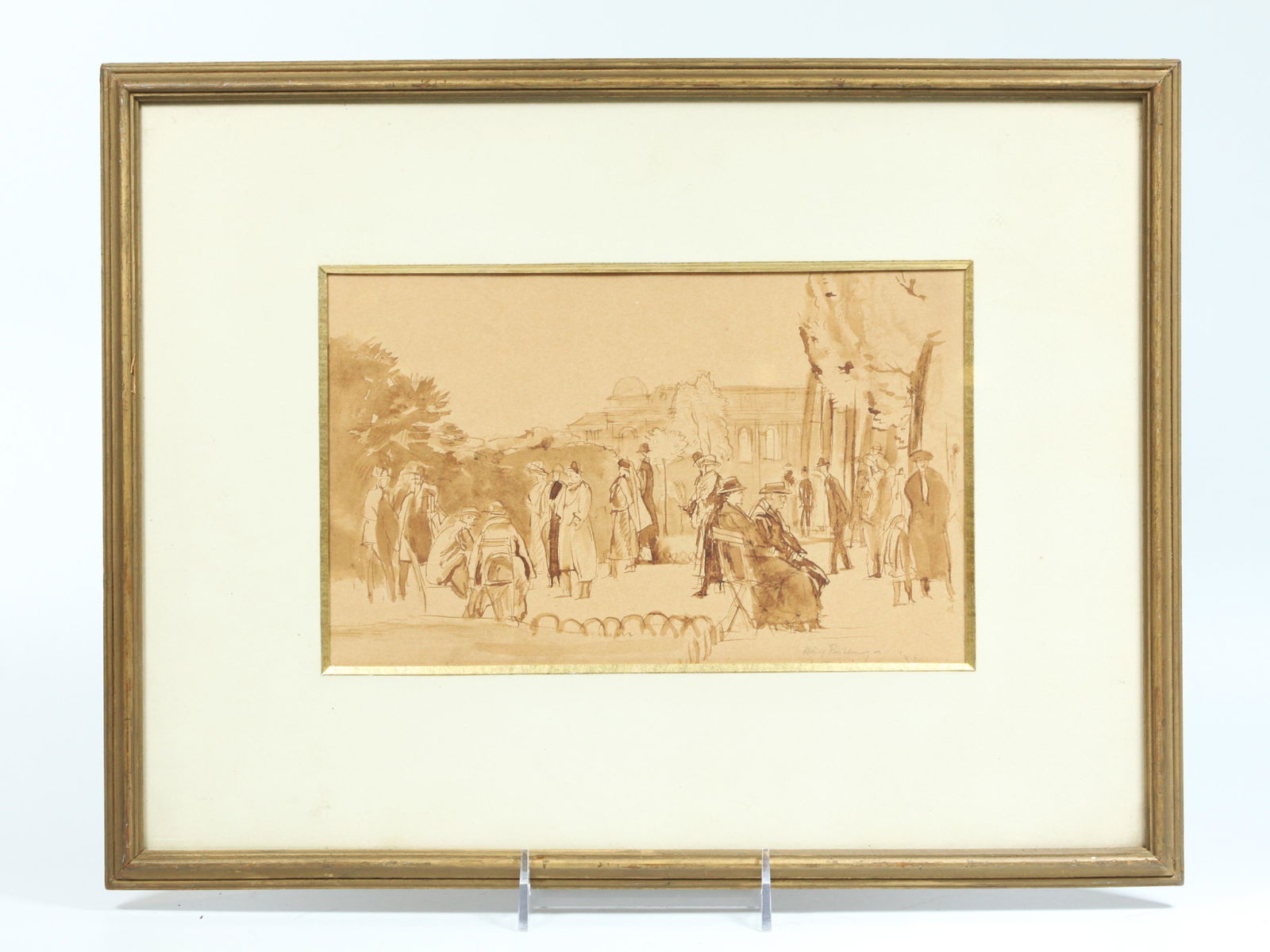 Sir Henry Rushbury, RA; Jardin des Plantes 1923 (1 of 6)