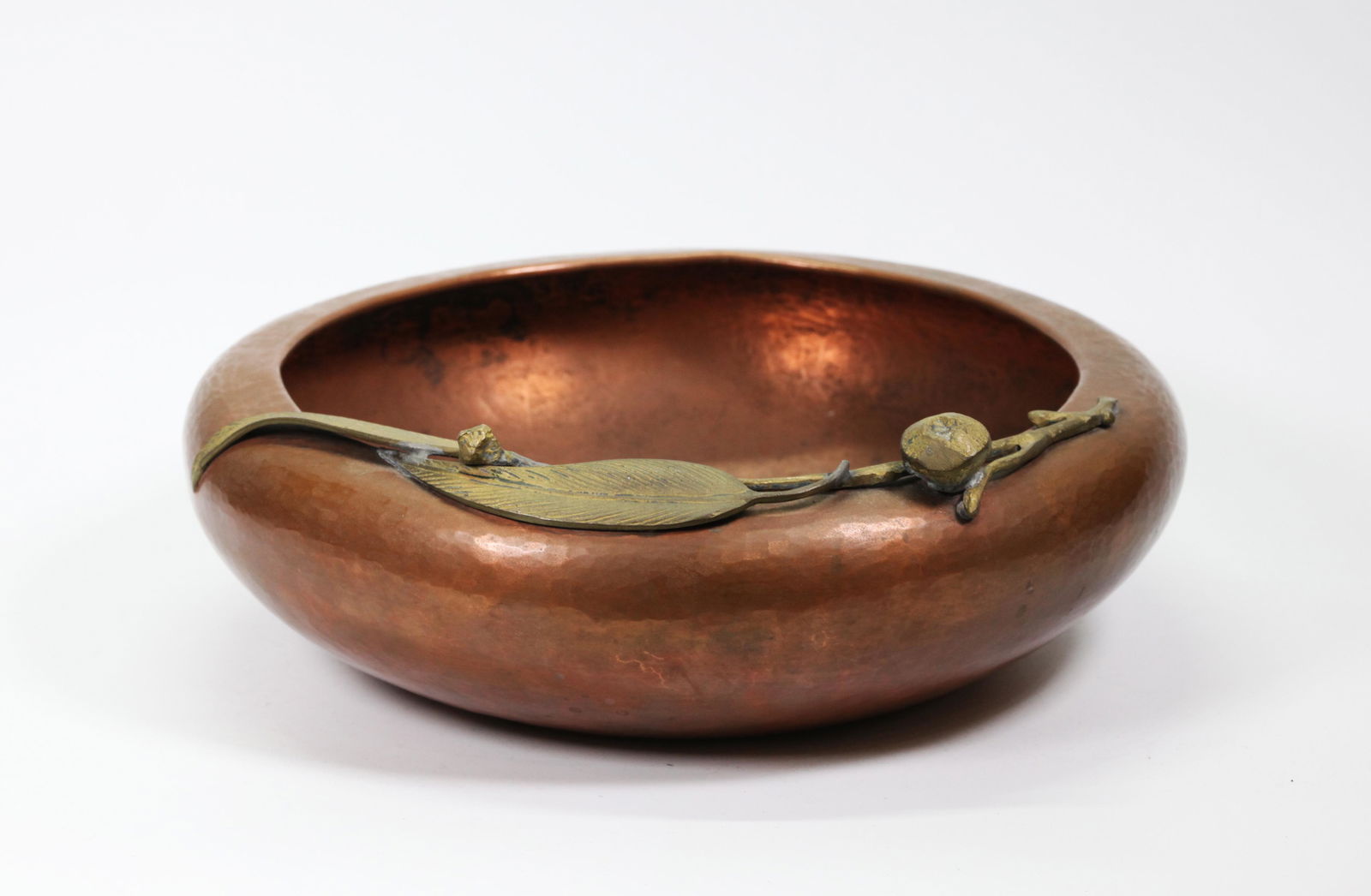 Jauchen California Arts Crafts Copper Center Bowl (1 of 5)