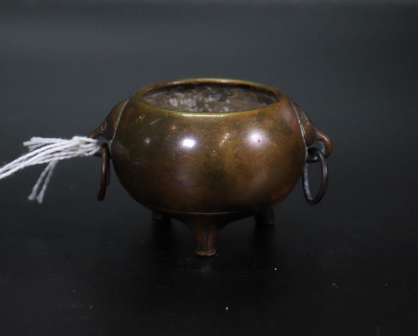 Chinese 19th Century Bronze Small Incense Burner (1 of 5)