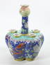 Chinese Qing Enameled Porcelain Dragon Tulip Vase