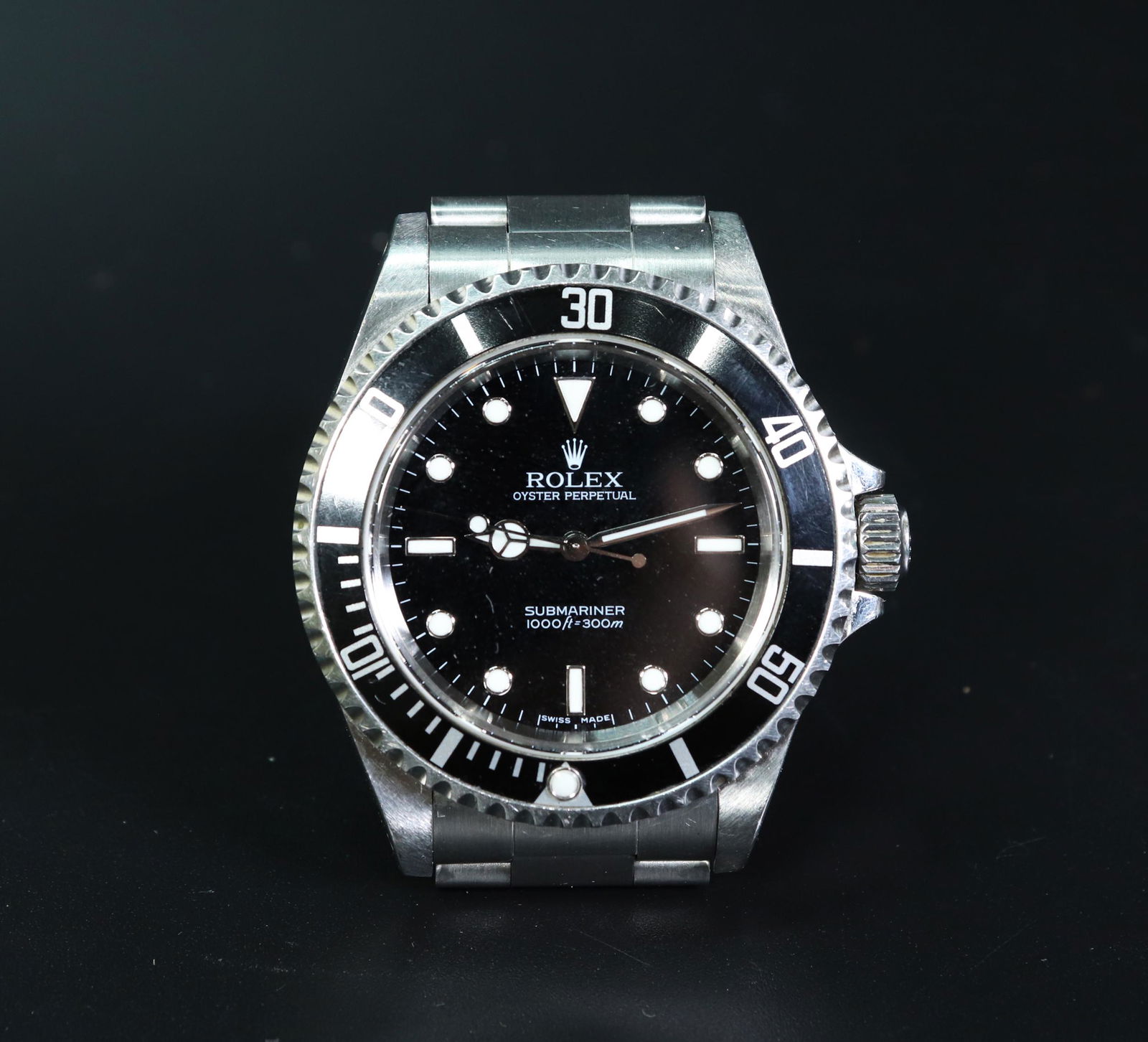 Rolex Oyster Perpetual Submariner Black Face (1 of 11)