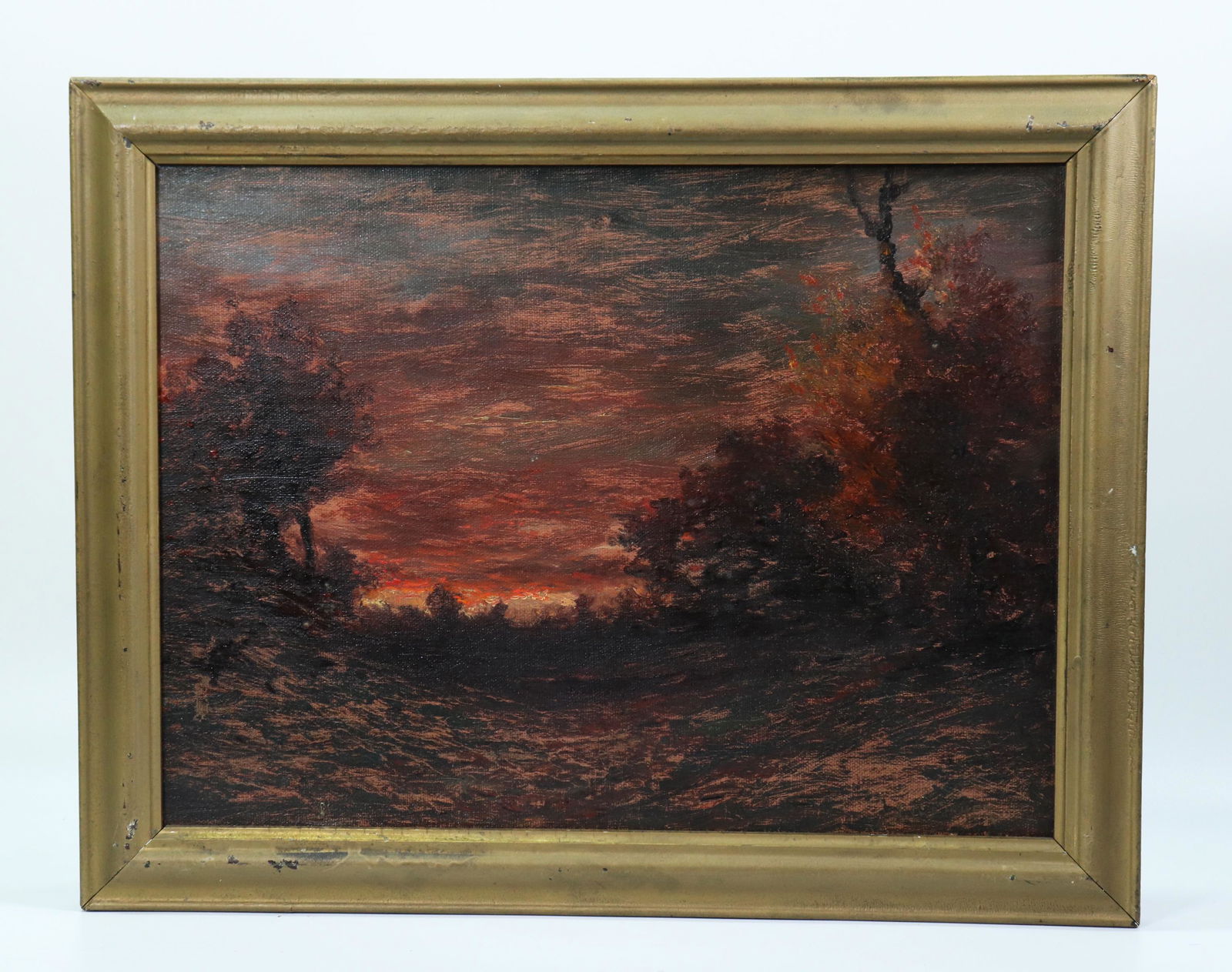Janet C Fisher; Oil Canvas; Sunrise, Sunset (1 of 5)